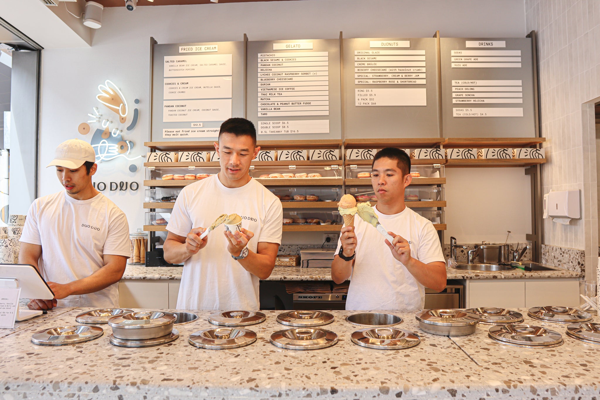 Duo Duo Gelato & Deep Fried Ice Cream Strathfield and Roselands